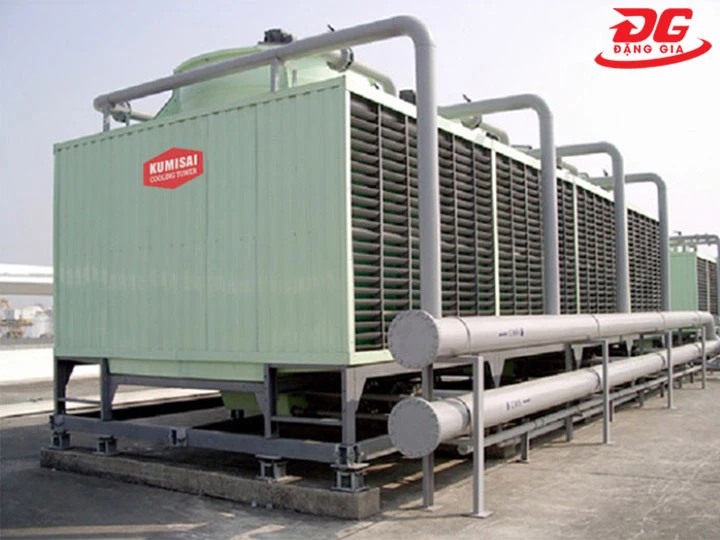 Tháp giải nhiệt Kumisai KMS 225RT còn được trang bị hệ thống cảm biến thông minh
