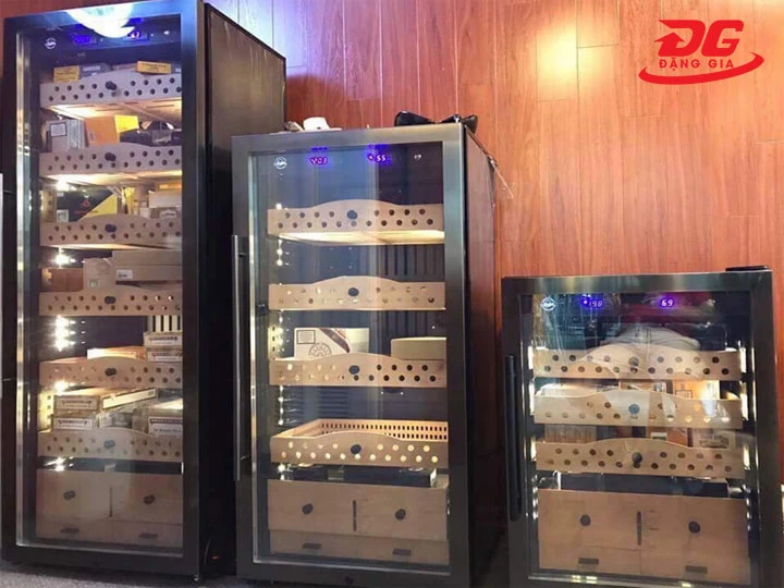 các mẫu Tủ giữ ẩm xì gà