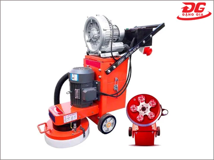 Máy mài sàn hút bụi G330 có hệ thống hút bụi kép