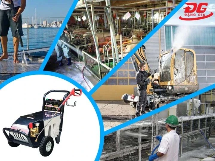 ứng dụng Máy rửa xe 7.5kW