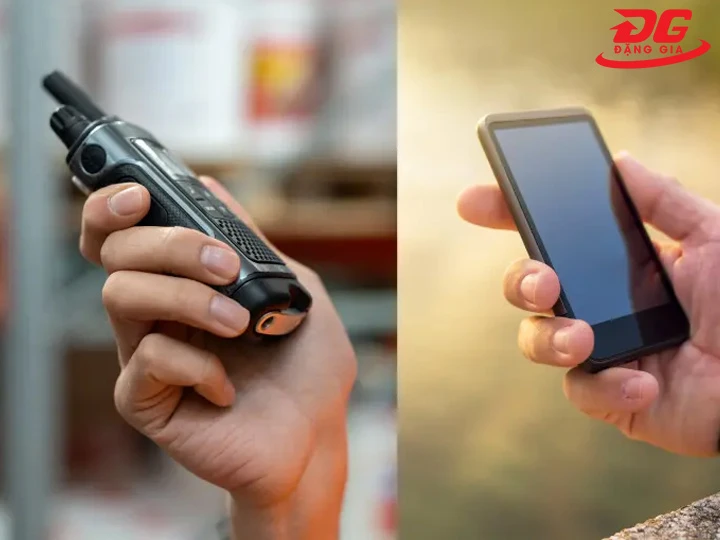 biến điện thoại thành bộ đàm