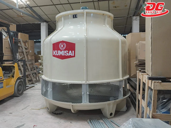 Tháp giải nhiệt tròn tại Bình Dương