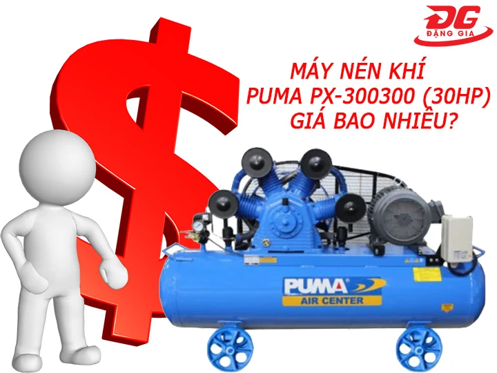 Máy nén khí Puma PX-300300 (30HP) giá bao nhiêu