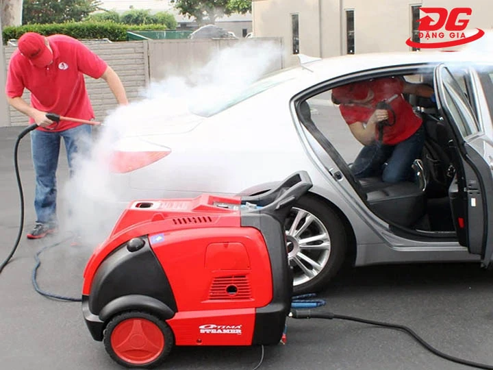 Máy rửa xe Hàn Quốc công nghệ hiện đại