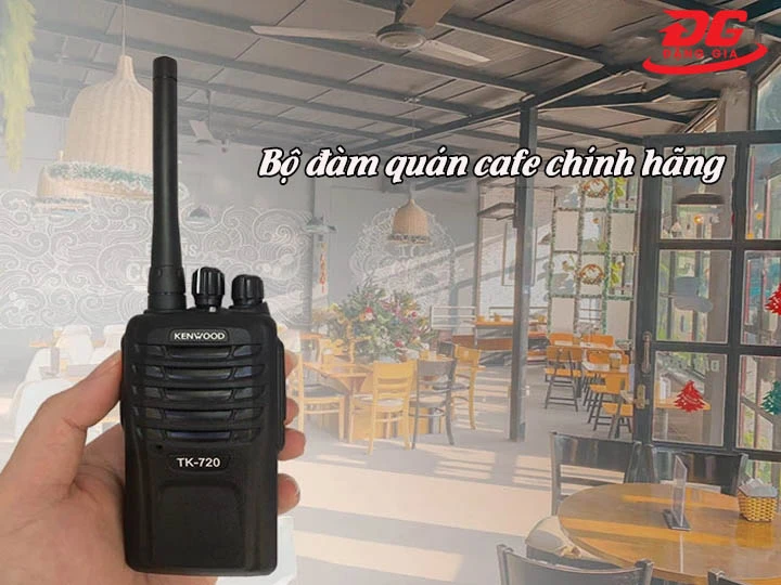 bộ đàm cho quán cafe chính hãng