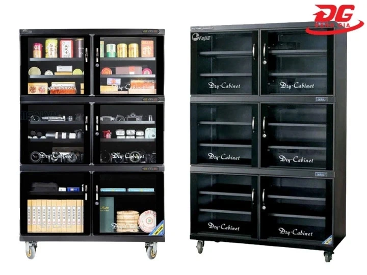 Kiểu dáng Tủ chống ẩm Fujie DHC1200 bền vững, cứng cáp vượt trội