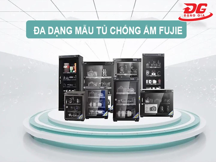 tủ chống ẩm Fujie đã dạng mẫu mã