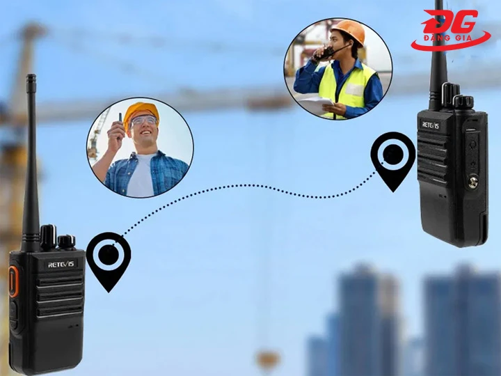 bộ đàm Analog suy hao tín hiệu khi quá xa