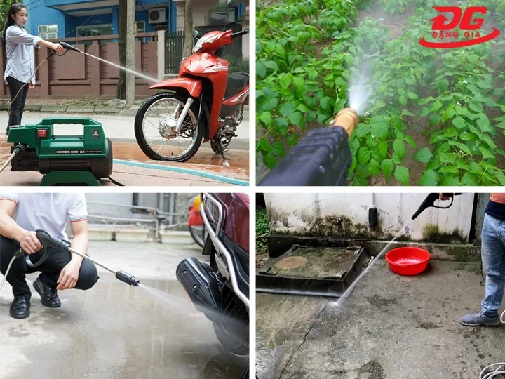 ứng dụng súng rửa xe
