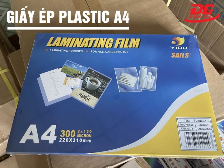 Giấy ép plastic A4: Siêu bền, Giá rẻ, Bám dính tốt, Ép đẹp