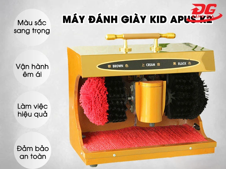 máy đánh giày gia đình Kid Apus K2 Gold