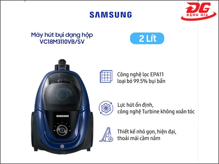 cách chọn máy hút bụi Samsung phù hợp