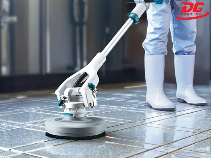 ứng dụng máy chà sàn Makita