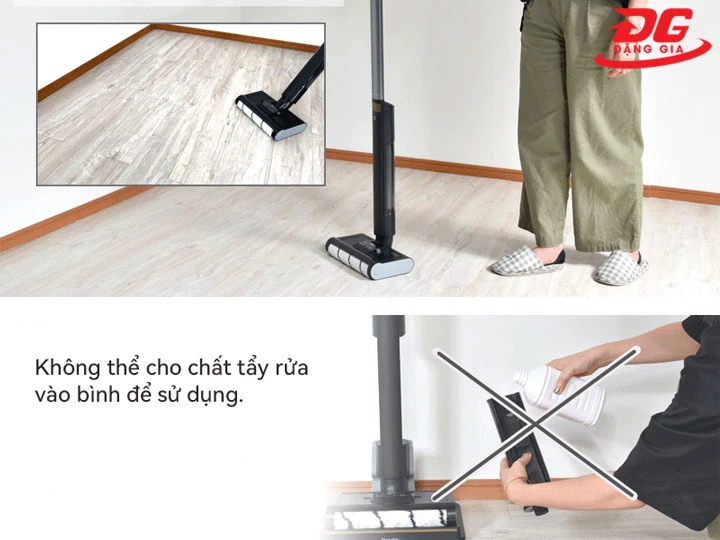 cách sử dụng Máy hút bụi Qrachic an toàn