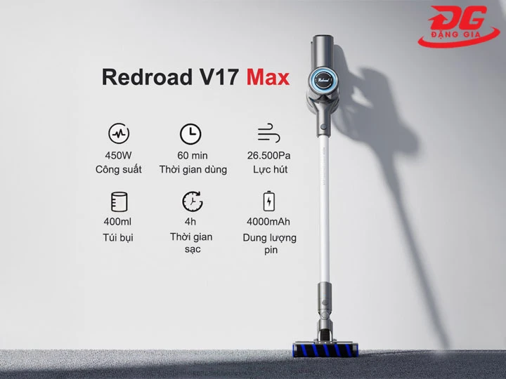máy hút bụi Redroad V17 bao nhiêu tiền