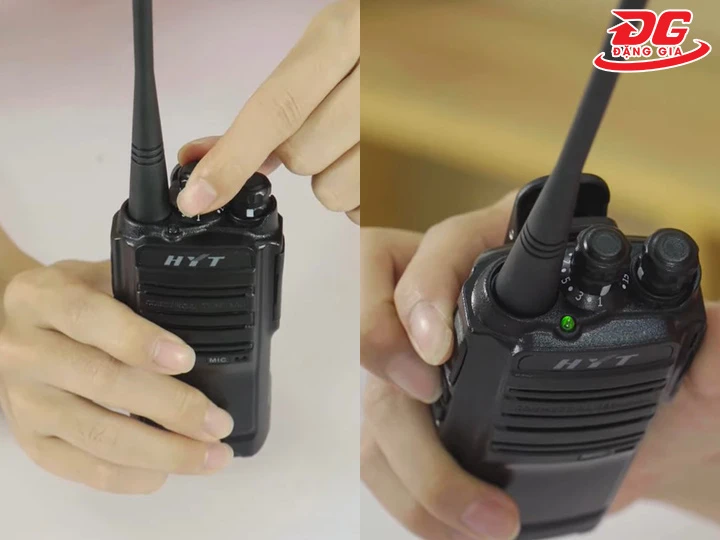 cách sử dụng bộ đàm HYT