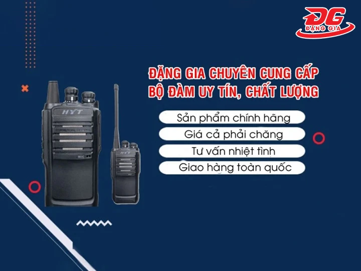 đặng gia bán bộ đàm HYT giá rẻ