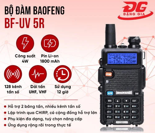 Bộ đàm Baofeng BF-UV 5R 2