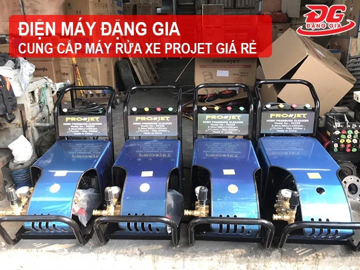 đặng gia bán máy rửa xe Projet chính hãng
