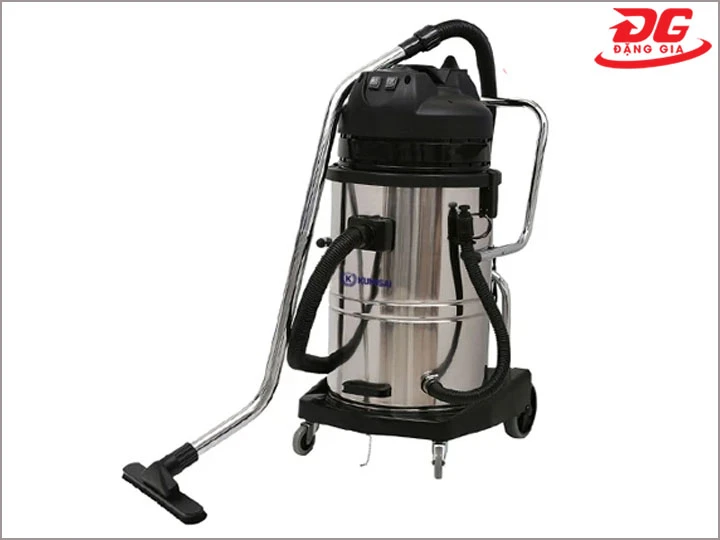 Máy hút bụi công nghiệp Kumisai KMS60-2Q có hệ thống lọc đa tầng