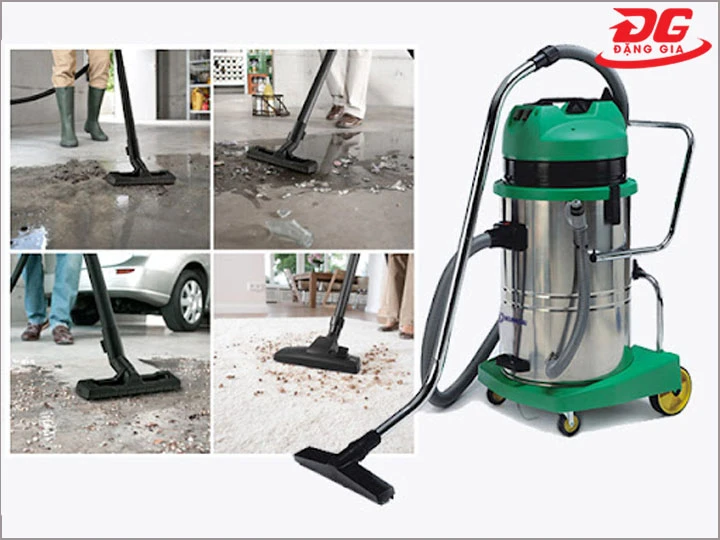 Máy hút bụi công nghiệp Kumisai KMS60-2Q tiêu thụ điện thấp