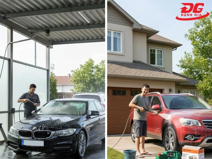 Nhu cầu máy rửa xe Kutan