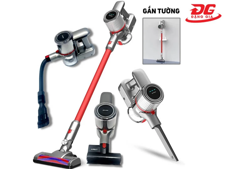 máy hút bụi Airbot có nhiều đầu hút đi kèm