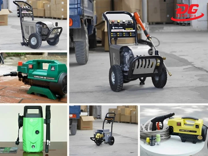 máy rửa xe nhập khẩu