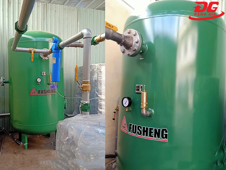 giá bình chứa khí nén Fusheng 1300L