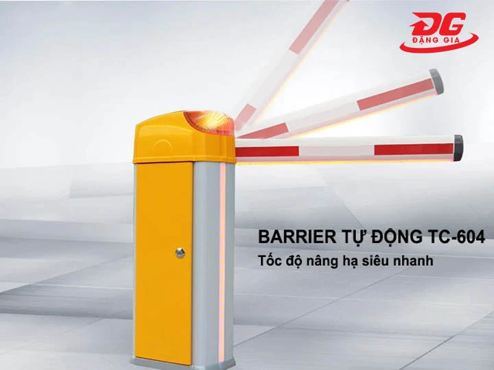 Thanh chắn barrier tự động TC-604 đóng mở nhanh
