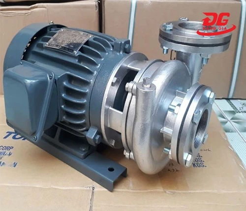Máy bơm nước ly tâm dạng xoáy đầu inox TECO HVS350-13.7 205 5HP 3