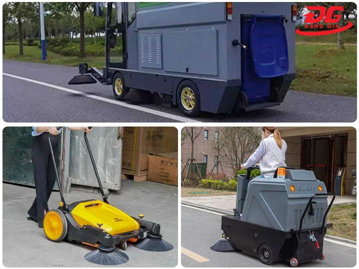 Ứng dụng xe quét rác Kumisai
