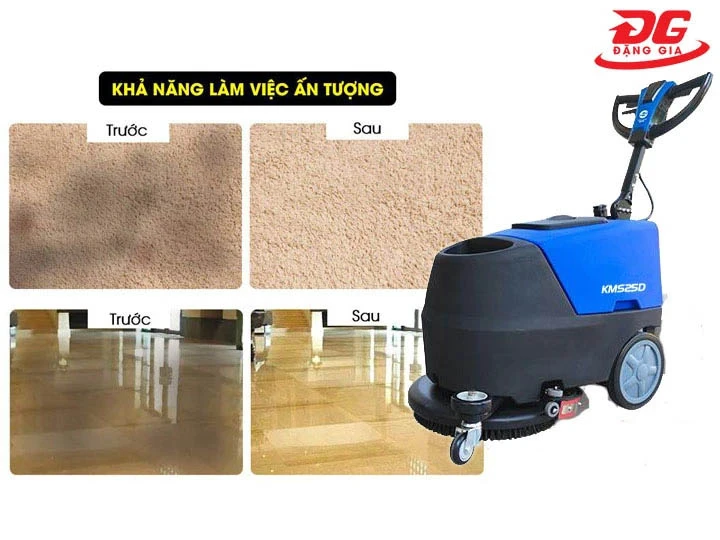 Máy chà sàn Kumisai vệ sinh nhiều mặt sàn