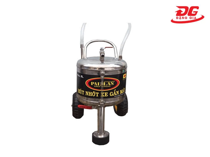 Bình hút nhớt xe máy bằng inox Pallas