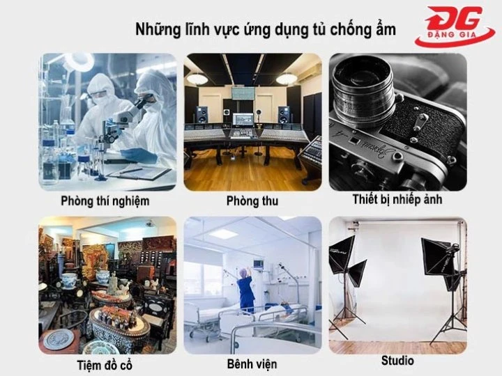 Ứng dụng của tủ chống ẩm 200L