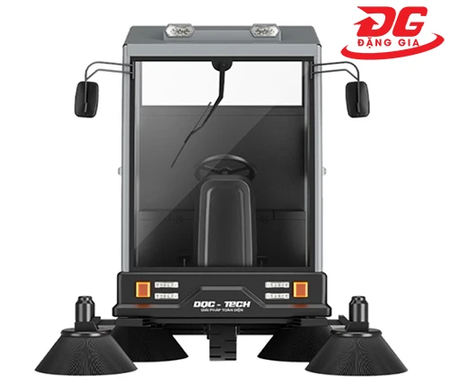 Xe quét rác ngồi lái DQC - Tech 12F 3