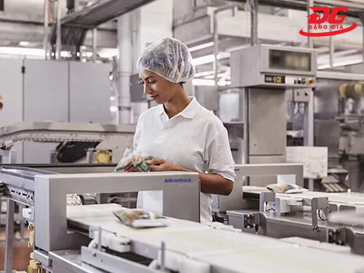 Máy rà kim loại nông sản Minebea trong nông sản