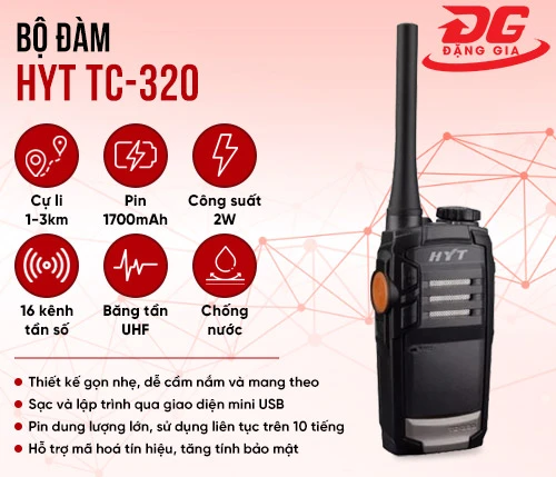 Bộ đàm Hytera HYT TC-320 2