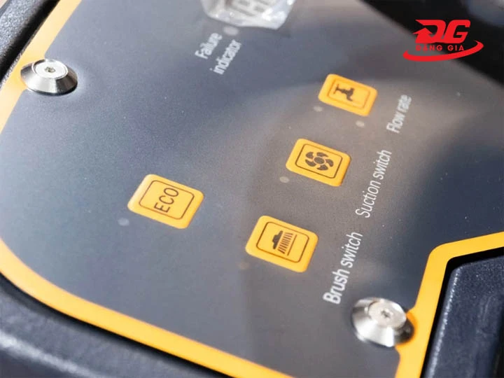 bảng điều khiển máy chà sàn ngồi lái Kumisai KMS-K80