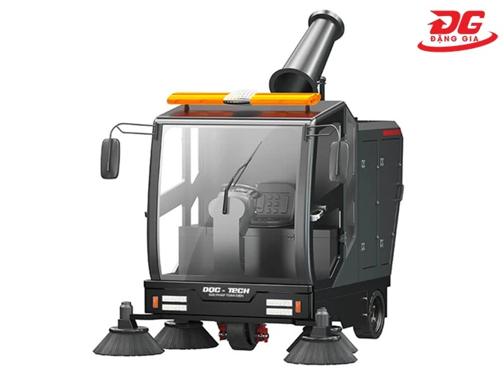 Máy quét rác ngồi lái DQC - Tech 15F