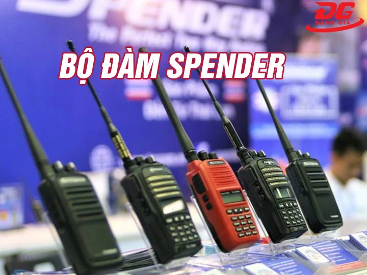 Bộ đàm Spender: Gọi xa - Âm thanh rõ - Siêu bền bỉ
