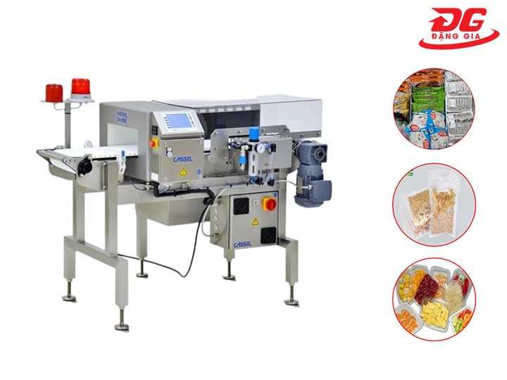 Sử dụng máy dò kim loại công nghiệp
