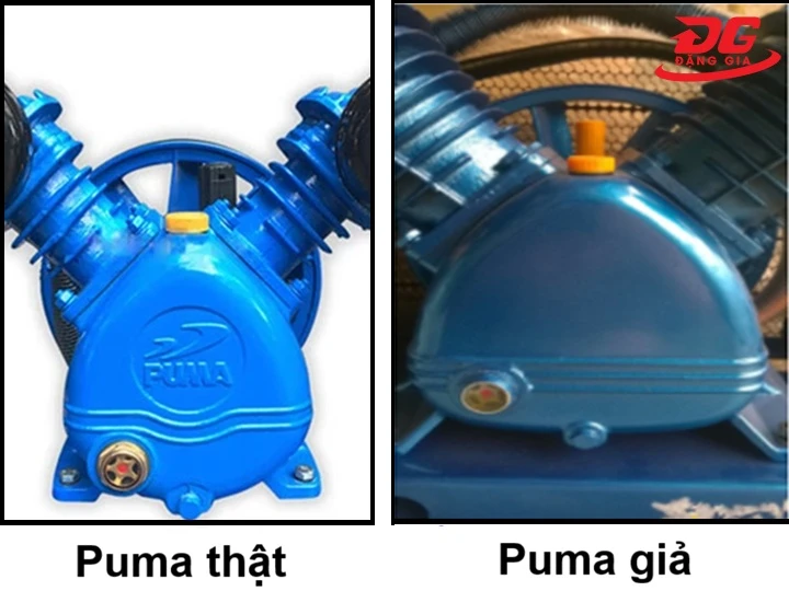 đầu máy nén khí Puma Đài Loan PK0260 thật và giả