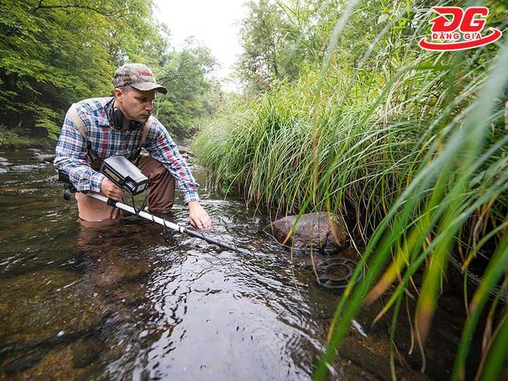 lưu ý khi dùng máy dò kim loại 1280-X Fisher