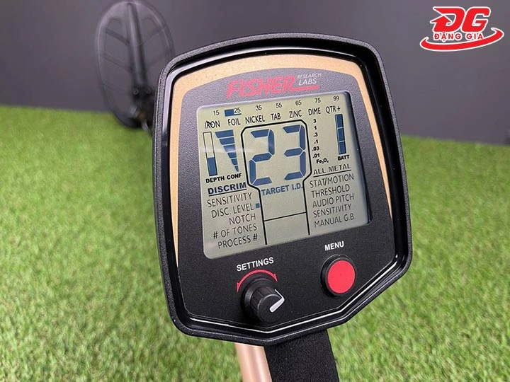 Màn hình điều khiển máy dò tìm kim loại Fisher F75
