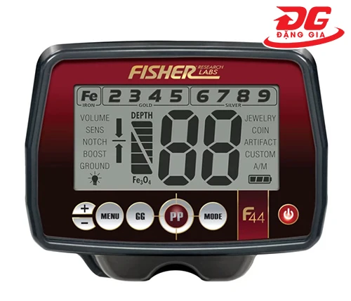 Máy dò kim loại dưới lòng đất cao cấp Fisher F44 - Mỹ 5