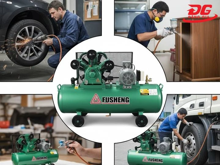 Ứng dụng của máy nén khí Fusheng TA-65(3F)