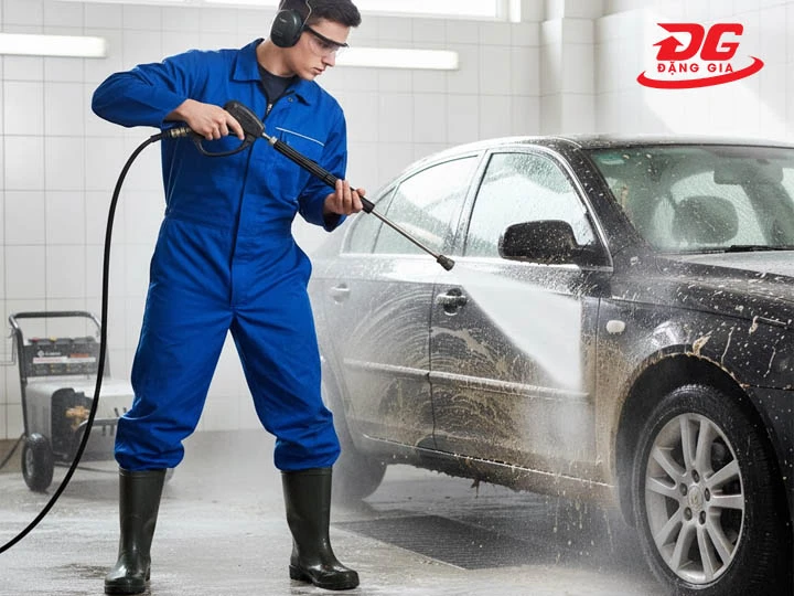 mua Máy xịt rửa xe cao áp Lutian 20M22-3T4