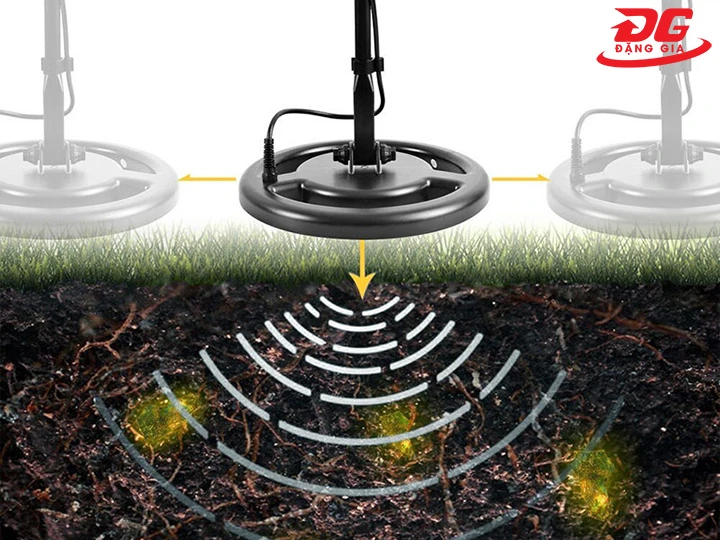 độ nhạy của máy dò vàng