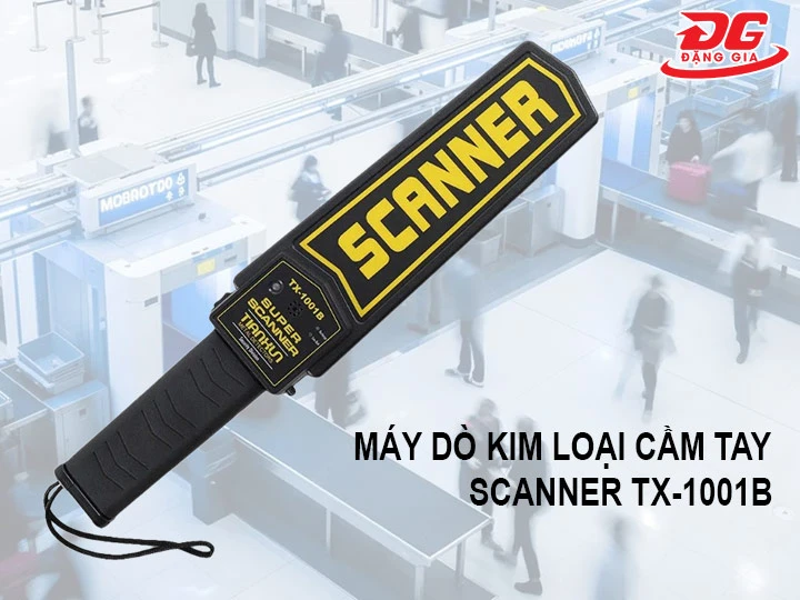 Máy dò kim loại cầm tay Scanner TX-1001B giá tốt nhất